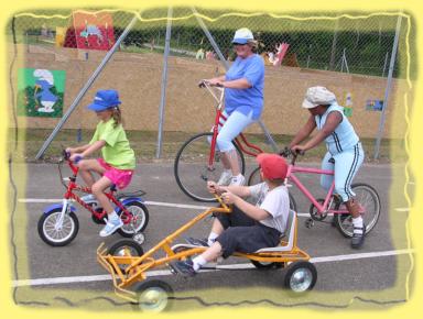 L'aire de jeux, pour tous les enfants...